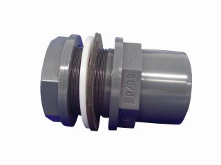 PVC fitting - Adhesive bushing 75/90 x 3" ext.