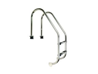 Stainless Steel Standard Ladder with 2 Steps, AISI 316