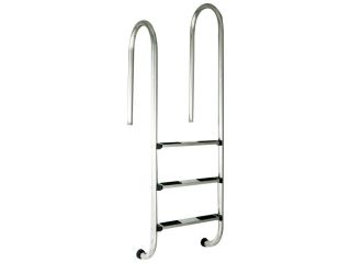 Stainless steel railing RVM-3 steps with different handle heights-Muro (Slim), AISI 316