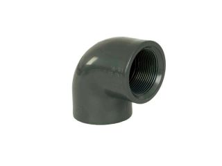 PVC pipe fitting - 90° bend 110 x 4" int.