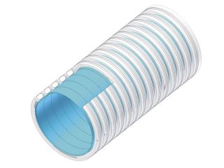 PVC flexible hose - PROTECT™ (chlorine resistant layer) d= 63 mm