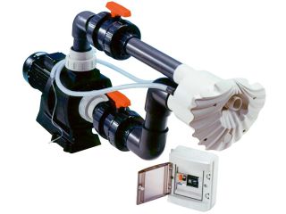 Counterflow K-JET Stream - NEWBCC 66 m3/h, 400 V, for foil and prefabricated pools.