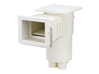 Skimmer VA, suction 215 mm x 160 mm, for foil, with brass fittings