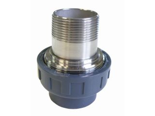 Screw 63 x 2" ext. stainless steel
