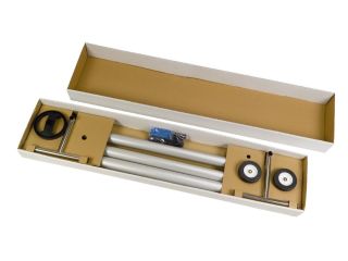 Telescopic Pole Assembly Kit for Portable Devices, Self-Assembly, Extendable from 2.7 to 3.6m