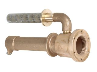 Passage wall 1 1/2" in, for hydro massage nozzle