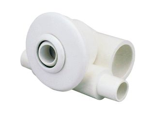 Hydromassage nozzle - Mini nozzle 24 ABS (white), hole diameter 23 mm