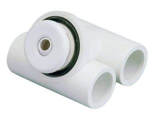 Hydromassage nozzle - Micro nozzle ABS (white), hole diameter 12 mm