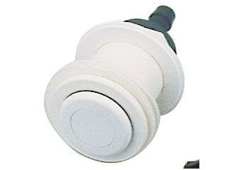 Pneumatic button, including conduit sleeve -- for prefabricated pools