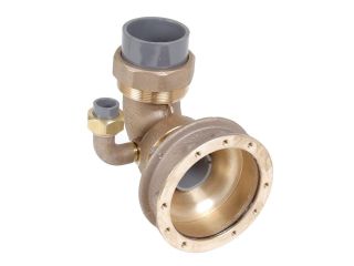 Hydromassage nozzle, 90° with air suction