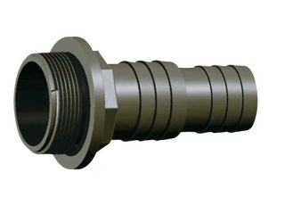 PVC pipe fitting - Hose nipple 32/38 x 1 1/2"