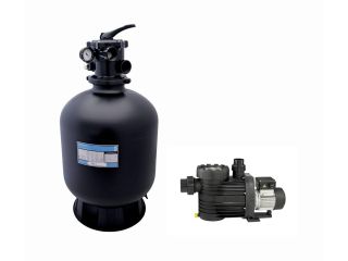 Azur KIT 560 12m3/h sand filtration device on a stand with Bettar pump