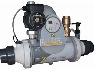 ZODIAC HEAT LINE Compact Heat Exchanger with circulating pump; Titan 20 kW