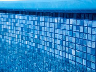 Mosaic liner height 1.5 m / thickness 0.6mm - 4.16 x 10.0 m