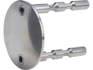 Anchoring in concrete, stainless steel - for railing attachment