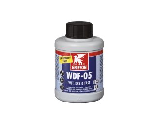 Griffon WDF05, PVC glue 250 ml with brush for flexible hoses