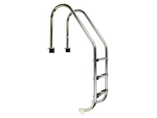 Stainless Steel Standard Ladder with 3 Steps, AISI 316