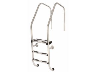 Stainless steel Munich ladder - 4 steps (AISI 316)