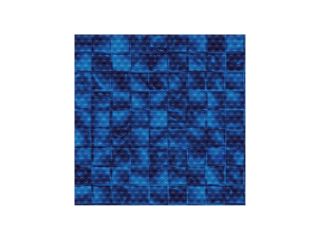 AVfol Decor Anti-slip - Blue Mosaic Electric; 1.65m width, 1.5mm thickness, per meter