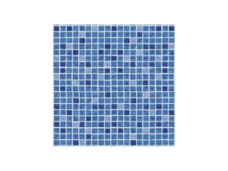 AVfol Decor Anti-slip - Blue Mosaic; 1.65m width, 1.5mm, by the meter