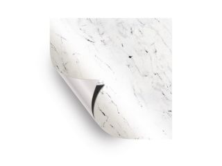 AVfol Relief - 3D White Marble; 1.65m width, 1.6mm, 21m roll