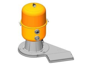 Filtering device - Divided Kit 500, 9 m3/h, 230 V, 6-way side valve, Preva 50 pump