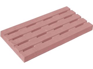 Decoration - measuring rod 500 x 250 x thickness 40 mm - smooth surface in PINK