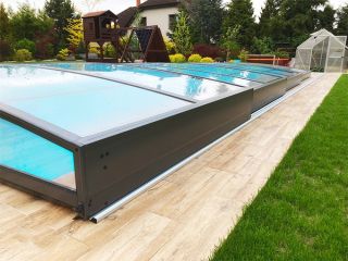 Low Pool Enclosure SYDNEY C 5 x 8,6 x 0,58 m