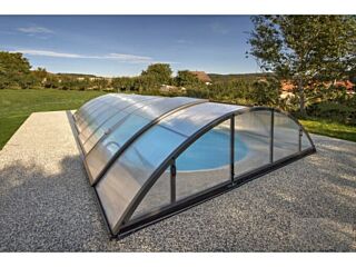 Swimming pool enclosure Klasik A 3,6 x 6,46 x 1 m