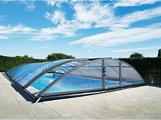 Swimming Pool Enclosure Klasik Pro B 4,7x8,6x1m