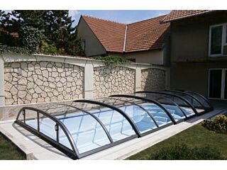 Swimming Pool Enclosure Dallas Clear B 5,2х8,6х1 m
