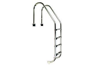 Stainless Steel Standard Ladder with 4 Steps, AISI 316 with Casing
