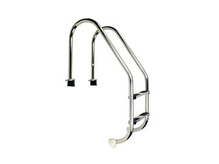 Stainless Steel Standard Ladder with 2 Steps, AISI 316