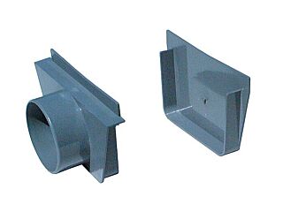 Overflow Tray - Inner + Outer PVC with Drain