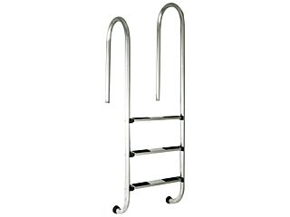 Stainless steel railing RVM-3 steps with different handle heights-Muro (Slim), AISI 316