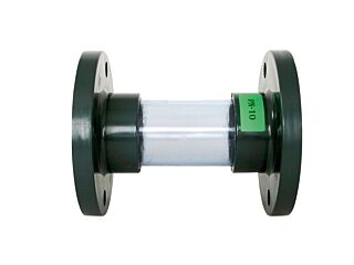Transparent flange 160 mm