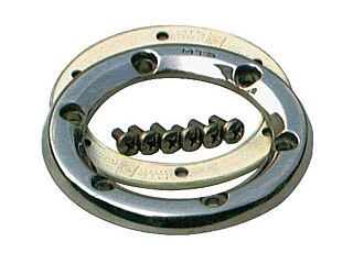 Flange set - STAINLESS STEEL flange with EPDM gasket and 6 x M5 screws