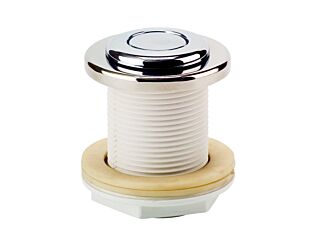 Pneumatic stainless steel button with ABS surround