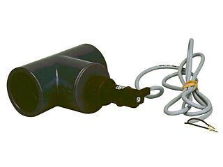 Electric pressure valve, T-piece 50mm - water flow measurement in pipes removed