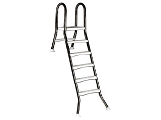 ESV ladder for non-chlorinated pools, 5+1 levels, for pools with a height of 1.5 m, AISI 304