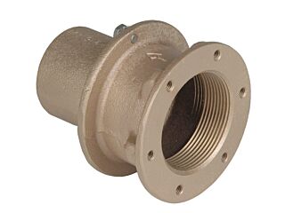 Passage through the wall for ceramic and foil pools. 2" x 11/2", length 100 mm.