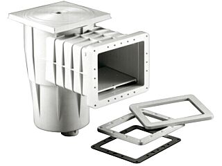 Skimmer Kripsol suction 200 mm x 180 mm, for foil, with a basket.