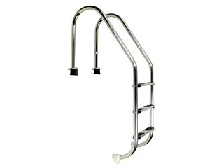 Stainless Steel Standard Ladder with 3 Steps, AISI 304