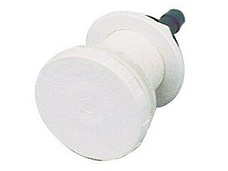Air regulator, including passage through concrete -- for prefabricated pools