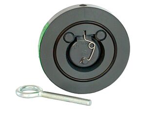 Flip cover with spring 125 mm