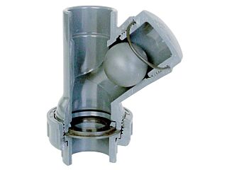Tvarovka - Ball check valve Y 63 mm