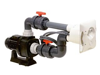 Counterflow K-JET Calipso - 84 m3/h NEWBCC 550, 400 V, 4.1 kW, for foil and precast pools.