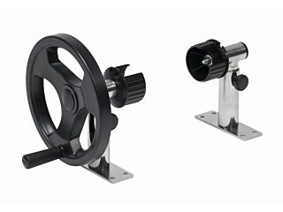 Adjustable Stainless Steel Stand for Dispensing Equipment (Pair)