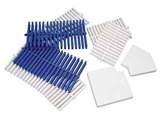 Corner for roll grate -- 45° 250 mm