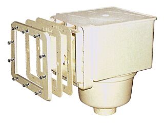 SKIMMER V10 ABS for foil, 150 x 150 mm, with brass jets